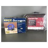Benchtop Pro Jig Saw & Everbilt Heavy Duty Tarp