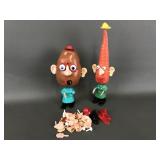 Vtg Mr. Potato Head & Katie The Carrot