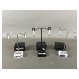 Vintage Avon Sterling Silver Pierced Earrings