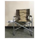 Camp Director's Chair & Table Cup Holder