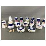 Mix N' Match Vintage Japanese Porcelain Salt &
