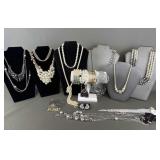 Vintage & Modern Faux Pearl Costume Jewelry & More