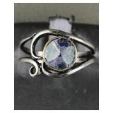 Vintage Sterling Silver Abstract Ladies Ring
