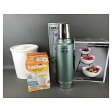 Vtg Aladdin Stanley Thermos Bottle & More