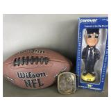Wilson Nfl Junior Football, Bo Schembechler Bobble