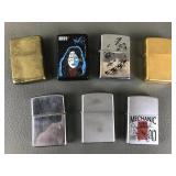 Brass, Kiss & More Zippo Lighters