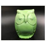 Fenton Chameleon Owl Glass Figurine & Box