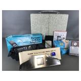 Vtg Polaroid 610 Slide Projector W Original Box&