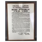Print 1916 Proclamation Of The Irish Republic