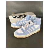 New Adidas Light Blue Break Start Mid Sneakers