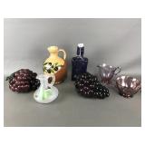Glass Grapes, Ceramic Olive Oil Cruet & More