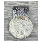 1934 Peace Dollar Money Clip