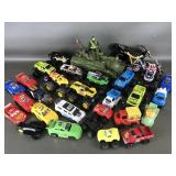 Monster Trucks, Plastic Tank & More Toys