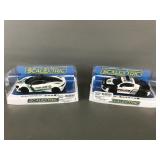 Scalextric Audi R8 & Mclaren 720 Police Slot Cars