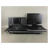 Toshiba Dvd Player & Coby Portable Dvd Player &