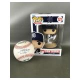 Tarik Skubal Funko Pop and Offical MLB Game used