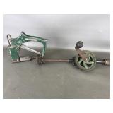Vtg Fletcher Cast-iron Diamond Point Driver &