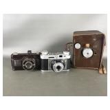 Marvel flex twin, acro brown Bakelite camera