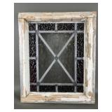 Antique Stained Glass Window Frame