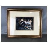 Picnic On The Sea Juarez Machado Framed Print
