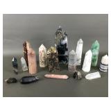 Polished Agate & More Crystal Towers