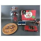 Vtg Farm Decor Set & More