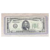 1934 Series $5 Dollar Bill