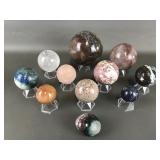 Polished Stone/crystal Spheres