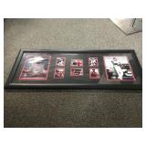 Dale Earnhardt & Earnhardt Jr. Framed Collage