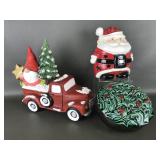Artisian Made Adorable Ceramic Christmas Decor