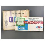 Vintage Parker Bros Monopoly & The Game Of Life