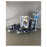 Avengers Tower and Hellicarier plus signed