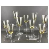 Fostoria Stem 5099 Topaz~yellow Water Goblet