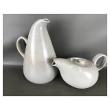 Russel Wright Steubenville Modern Ceramic Pitchers