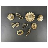 Vtg Gold Tone Sarah Coventry, Monet & More Gold