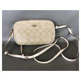 Coach Over The Shoulder Khaki Bag