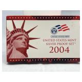 2004 Us Mint Silver Proof Set