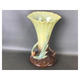 Roseville Wincraft Vase Pine Cone Fluted Vintage