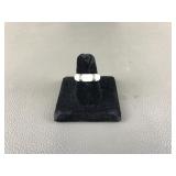 Sterling Silver Ladies Ring Mother Of Pearl Inlay