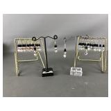 20 Pairs Swarovski Crystal Snowmen Earrings