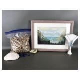 Banff Springs Hotel Jennings Print, Druzy Geode