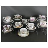 Antique & Vintage Porcelain Tea Cups And Saucer