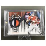 2026 Topps Bo Nix Field Fit Swatch Player Worn!!!!