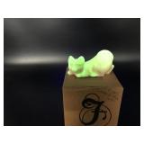 Glowing Fenton Buremese Stretching Kitten