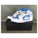 Air Jordan 1 Mid Se White/legend Blue Mens 10