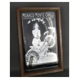 Vintage Monaco-monte-carlo Advertising Mirror