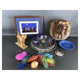 Wooden Cat Manikin, Adorable Cat Plates & More Cat
