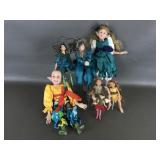Handmade Unique Fairy Fantasy Art Polymer Dolls
