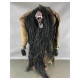 Handmade Artisan Creepy Halloween Scare Wolf Prop