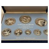 Coinage Of Belize Sterling Silver Coin Set
